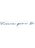 "Vivez Pour Vous Inspirational Herbal Tattoo Sticker (Lasts 10 - 14 Days)"