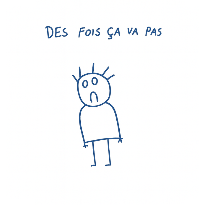 "Desfois Ça Va Pas Whimsical Herbal Tattoo Sticker (Lasts 10 - 14 Days)"