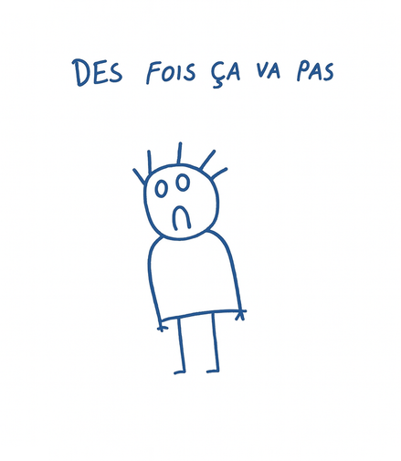 "Desfois Ça Va Pas Whimsical Herbal Tattoo Sticker (Lasts 10 - 14 Days)"