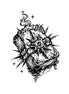 The Forbidden Tome The Forbidden Tome Tattoo – Mystical Temporary Tattoo for Protection