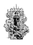 Beacon of Solace Lighthouse Temporary Tattoo – Mystic Ink® Protective Symbol