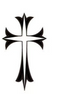 Faithline Cross — Minimalist Temporary Tattoo
