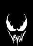 Midnight Symbiote Grin — Temporary Tattoo