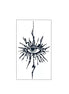 Sunburst Eye · Temp Tattoo