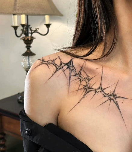 Shatterline Temp Tattoo