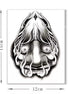 Melted Mask Temp Tattoo
