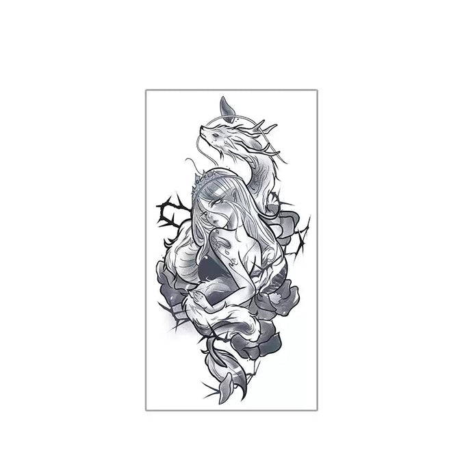 Vulpine Muse Temp Tattoo