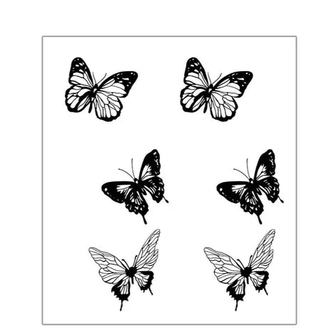 Mini Butterfly Set Temp Tattoo