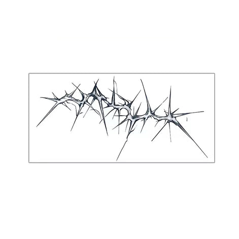 Shatterline Temp Tattoo