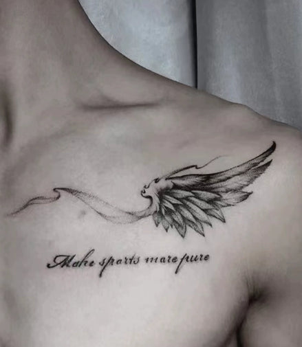 Seraph Wing Temp Tattoo