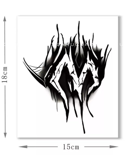 Nightshard Hand Temp Tattoo