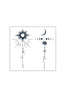 Cosmic Line Set Temp Tattoo