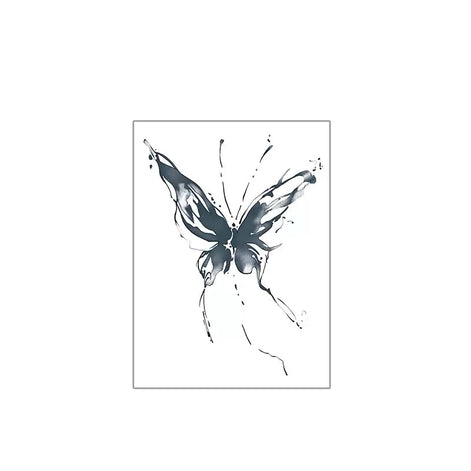 Inkblot Butterfly Temp Tattoo
