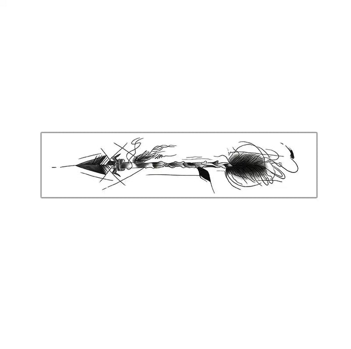 Archer Bow Temp Tattoo