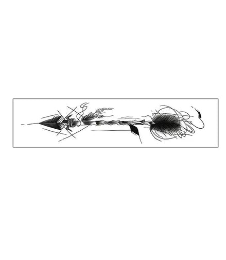 Archer Bow Temp Tattoo