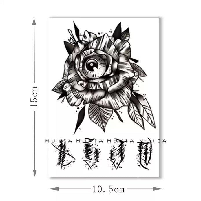 Rose-Eye Handpiece Temp Tattoo
