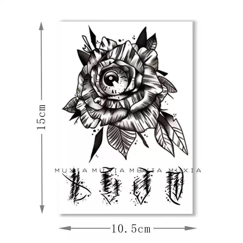Rose-Eye Handpiece Temp Tattoo