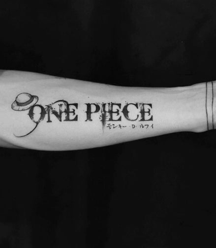 ONE PIECE Logo Temp Tattoo