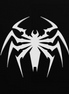 Ghostweb Spider Crest — Temporary Tattoo